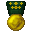Postać gry MMORPG przeglądarkowe, fantasy, pixel art.