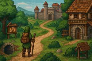 Alt do okładki: świat fantasy w klasycznym MMORPG 2D inspirowany klimatem Tibii