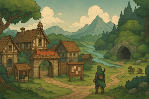 Okładka artykułu o polskich MMORPG z klimatem fantasy i społecznością