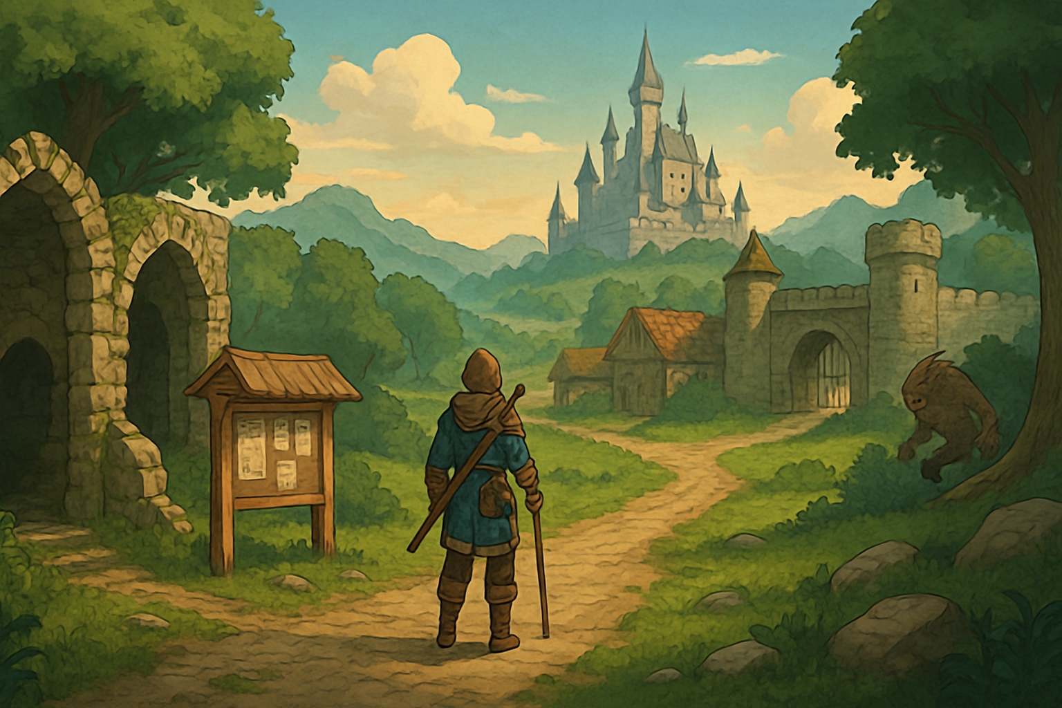 Okładka wpisu o popularne mmorpg w świecie fantasy online
